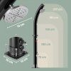 Casaria 109178 Solární sprcha BOW 20 l, černá