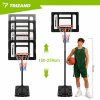 Trizand 27364 Basketbalový koš nastavitelný 259 cm