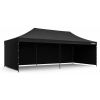 Crossheim Nůžkový stan 3 x 6 m Profi černý