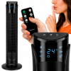Ruhhy 27834 Sloupový ventilátor + dálkové ovládání, černý