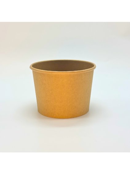 Miska papírová hnědá na polévku 590ml