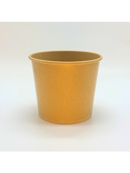 Miska papírová hnědá na polévku 1200ml