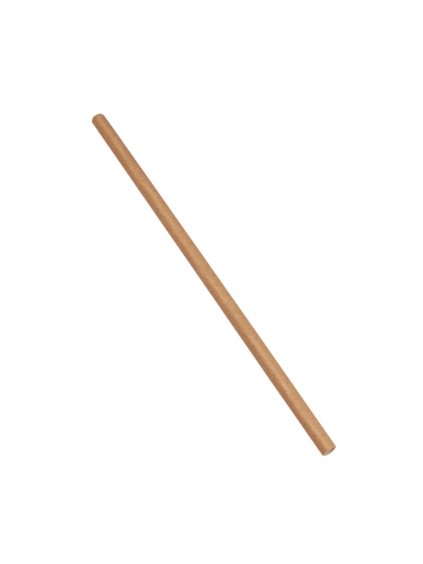 Papírové brčko Jumbo O8 250 mm kraft