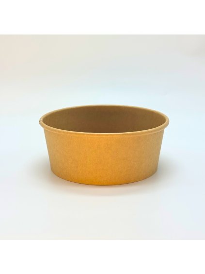 Miska papírová hnědá na salát 750ml