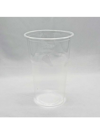 Plastový kelímek PP 0,5 L transparentní 24 bal x 50 ks
