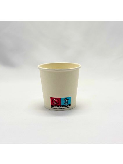 Kelímek papírový bílý 120 ml (4 oz) – 20 bal x 50 ks