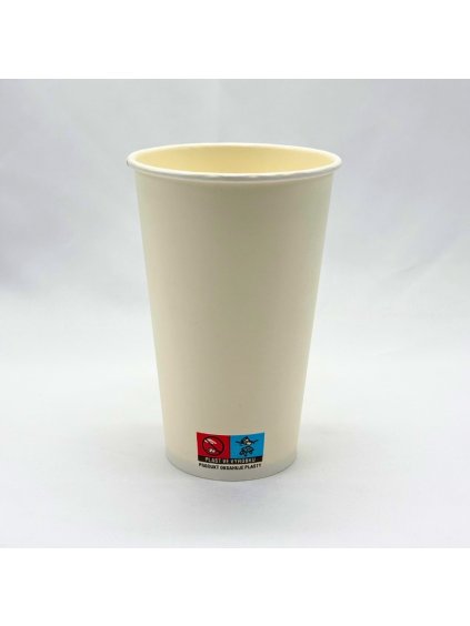 Kelímek papírový bílý 450 ml (16 oz) – 20 bal x 50 ks