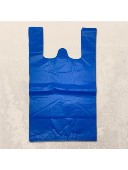 Plastová taška 10 kg modrá 20 balení x 100 ks