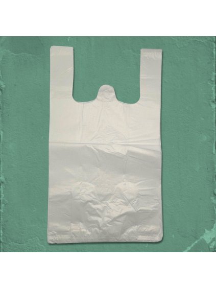 Plastová taška 10 kg bílá 20 balení x 100 ks