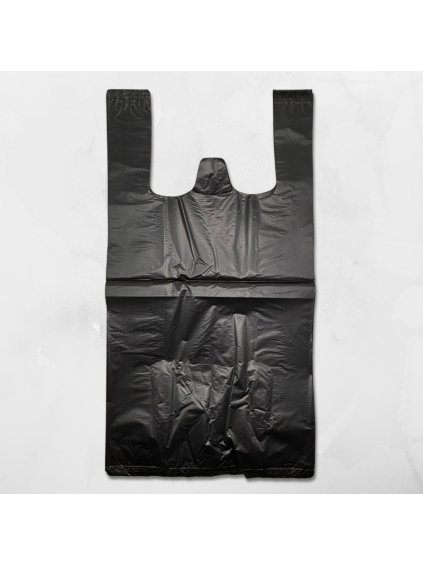 Plastová taška 15 kg černá 10 balení x 100 ks