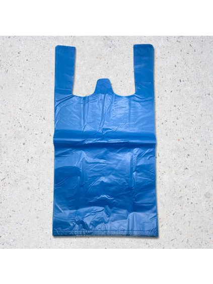 Plastová taška 15 kg modrá 10 balení x 100 ks