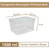 1021 2 plastova miska hranata pp na salat 1500 ml 8 bal x 50 ks size