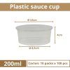 260 260 260 260 plastova miska na omacku 200ml size