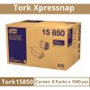 Tork Xpressnap Premium Ubrousky do zásobníku, N4 15850, 8 bal x 1000 ks rozměr