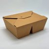 109 krabice papirova hneda na jidlo dvoudilna 1200ml 4 bal x 50 ks