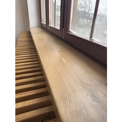 Oak sill (Length 130 cm, Width 15 cm)