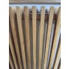 Removable oak radiator cover