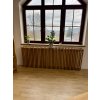Removable oak radiator cover
