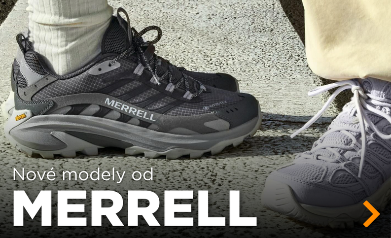 Nové modely bot Merrell