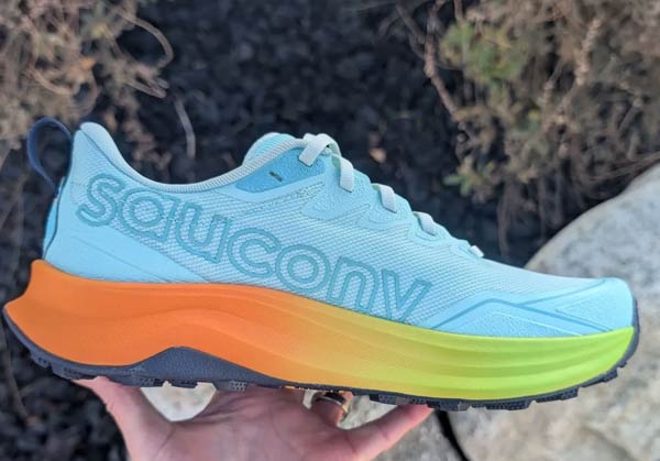 Saucony Peregrine 16 - boční profil