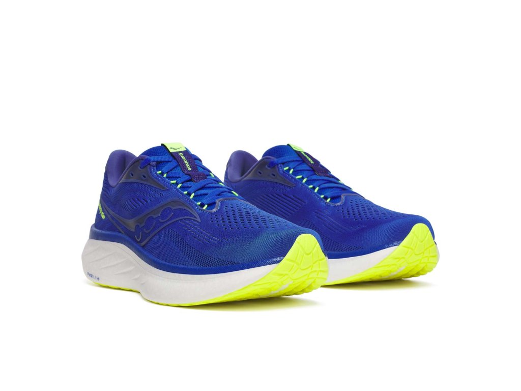 pánská obuv saucony S21000-285 RIDE 18 lapis/citron (Velikost boty 44,5)