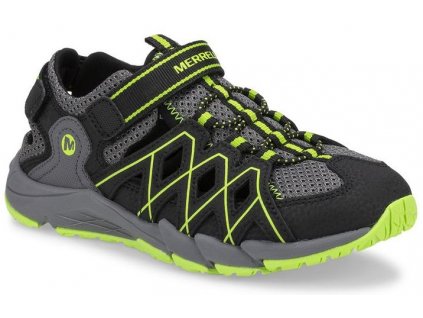 Merrell HYDRO QUENCH grey/black/lime