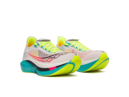 unisex obuv saucony S30994-97 ENDORPHIN ELITE 2 white/mutant (Velikost boty 42)