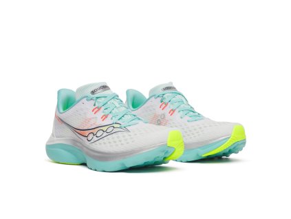 dámská obuv saucony S11020-130 KINVARA 16 white/aqua (Velikost boty 42)