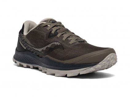 Saucony Peregrine 11 Gravel/Black (pánské)