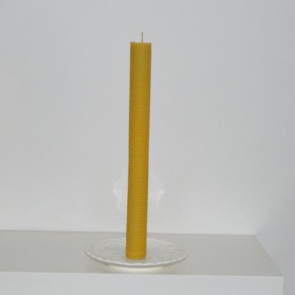 Sviečka zo včelieho vosku- Hromničná  Hromnice