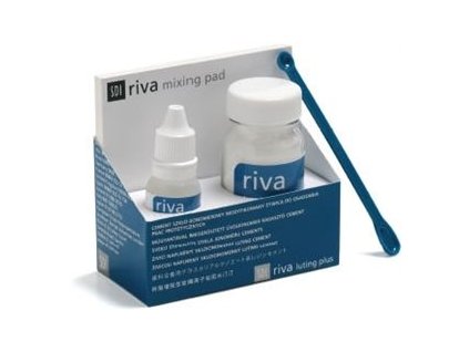 Riva Luting Plus - prášek, tekutina (varianta Riva Luting Plus: 25g prášek/8,95ml tekutina)