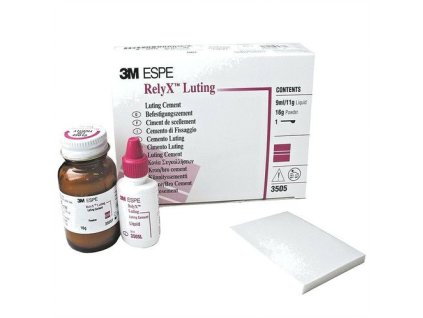 RelyX Luting (varianta RelyX Luting: Intro kit - 16g prášek, 9ml tekutina, odměrka, 2x podložka)