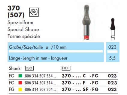 DIAbrousek NTI tvar 370 - speciální