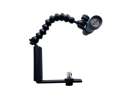 GoPro set included light and adapter