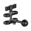 X-Adventurer Aluminum Multi-Purpose Ball Joint Clamp with Ball arm
