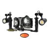 Dual Handle Tray Dual Light With Wide Angle Kit
