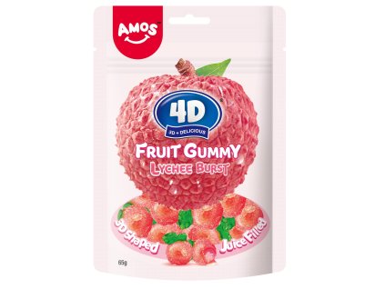 Amos Fruit Gummy Lychee