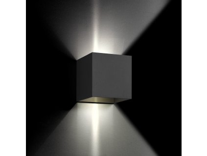 BOX WALL 1.0 QT14 (Barva Černá, Typ lampy G9)