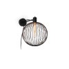 WIRO WALL GLOBE 1.1 (Barva Černá, Typ lampy E27)