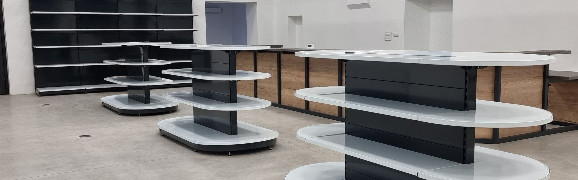 Regálový systém SU5-ELEGANT - Vybavení obchodů a prodejen - Wexta