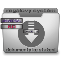 PDF - Dokumenty ke stažení - Regály do obchodu systém UNIVERSAL