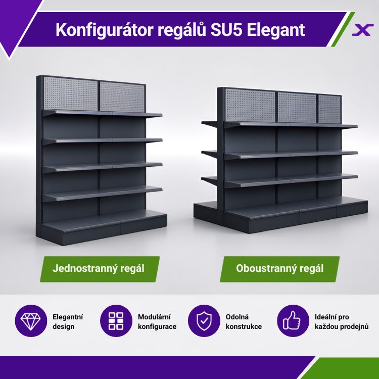 Konfigurátor regálů SU5