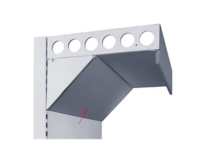 Deska zastřešení lomená 625 mm