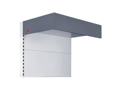 Bočnice zastřešení levá