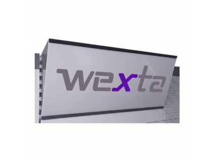 Reklamní panel šikmý s plexi 1330x400 mm - Wexta