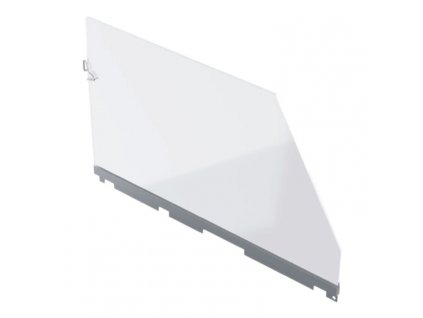 Bočnice police vysoká sklo 500x250 mm