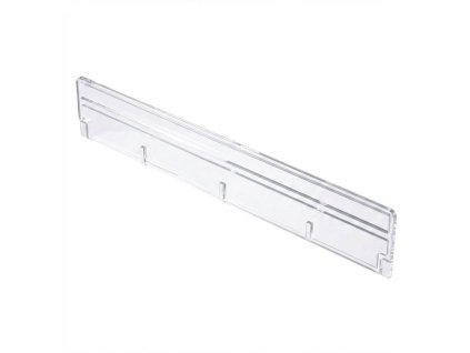 Dělítko nízké (plast čirý) 400x75 mm