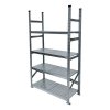 Kovový policový regál, 1972x900x400 mm, 4 police, základní