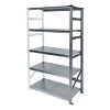 Bezšroubový policový regál, 1972x1500x400 mm, 5 polic, přídavný modul