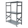 Kovový policový regál, 1840x900x800 mm, 3 police, základní